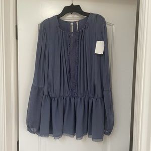 Free people peplum top